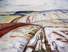 Winter. Elgersburg by Edvard Munch