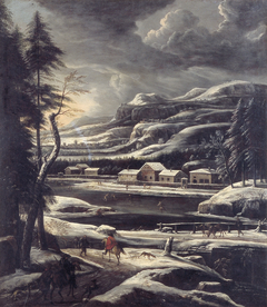 Winter Landscape by Willem van Bemmel