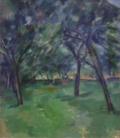 A Copse by Paul Cézanne