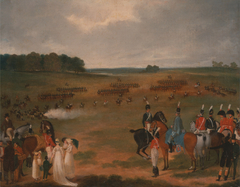 A Review of the London Volunteer Cavalry and Flying Artillery in Hyde Park in 1804 by Anonymous