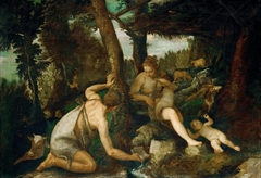Adam and Eve after the Expulsion from Paradise by Paolo Veronese
