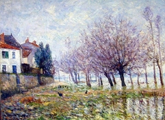After the Flood, Haute-Indre, Loire-Inférieure by Maxime Maufra