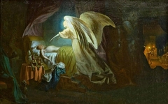 Ангел смерти истребляет первенцев египетских by Ilya Repin