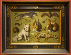 Animal Painting with a Genet by Ludger Tom Ring the Younger