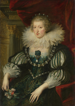 Anne of Austria (1601-66). Wife of Louis XIII, king of France by Peter Paul Rubens