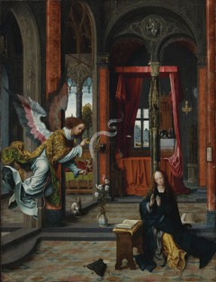 Annunciation by Jan de Beer