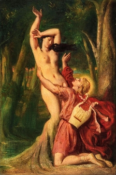 Apollon et Daphné by Théodore Chassériau