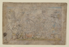 Battle Scene from a Devi Mahatmya by Anonymous