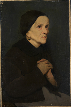 Betende Frau by Theodor Poeckh