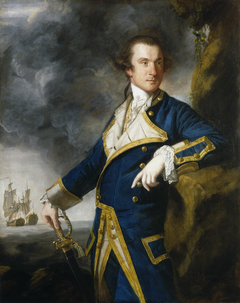 Captain Alexander Hood, 1726-1814 by Joshua Reynolds