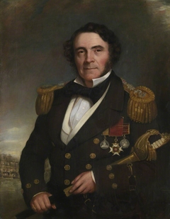 Captain Sir William Hutcheon Hall (1797?-1878) by Anonymous