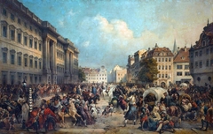 Capture of Berlin on 28 September 1760 by Alexander Kotzebue