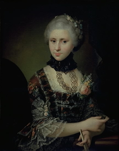 Cathrine Sophie Kirchhoff, f. Christensen by Jens Juel