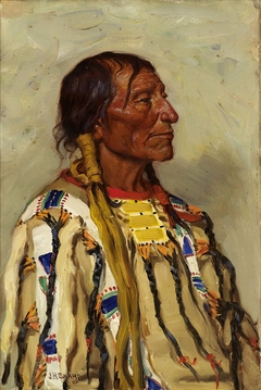 Chief Flat Iron by Joseph Henry Sharp