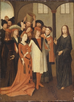 Christ and the Woman Taken in Adultery by Hieronymus Bosch