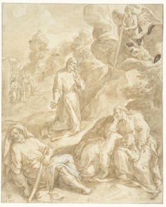 Christus in Gethsemane by Crispijn van den Broeck