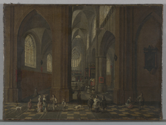 Church Interior by Pieter Neeffs