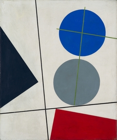 Composition by Sophie Taeuber-Arp