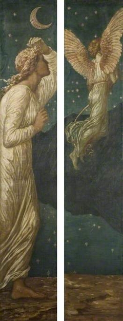 Cupid and Psyche - Palace Green Murals by Edward Burne-Jones