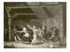 dancing peasants by Adriaen Brouwer