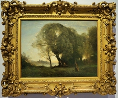 Danses virgiliennes by Jean-Baptiste-Camille Corot