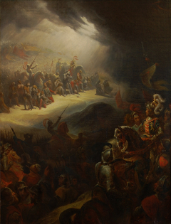 De slag bij Mürten by Ary Johannes Lamme