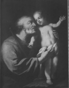 Der hl. Joseph mit dem Jesusknaben by Jacopo Amigoni