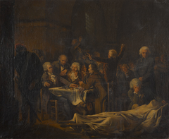 Dernier banquet des Girondins by Julien-Léopold Boilly