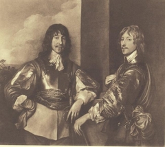 Double Portrait of Mountjoy Blount, 1st Earl of Newport (-1666) and George, Lord Goring (1608-1657) by Anthony van Dyck