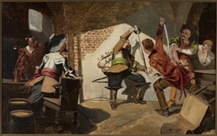Duel in a tavern by Jan Czesław Moniuszko