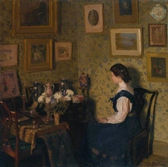 Edwardian Interior by Harold Gilman