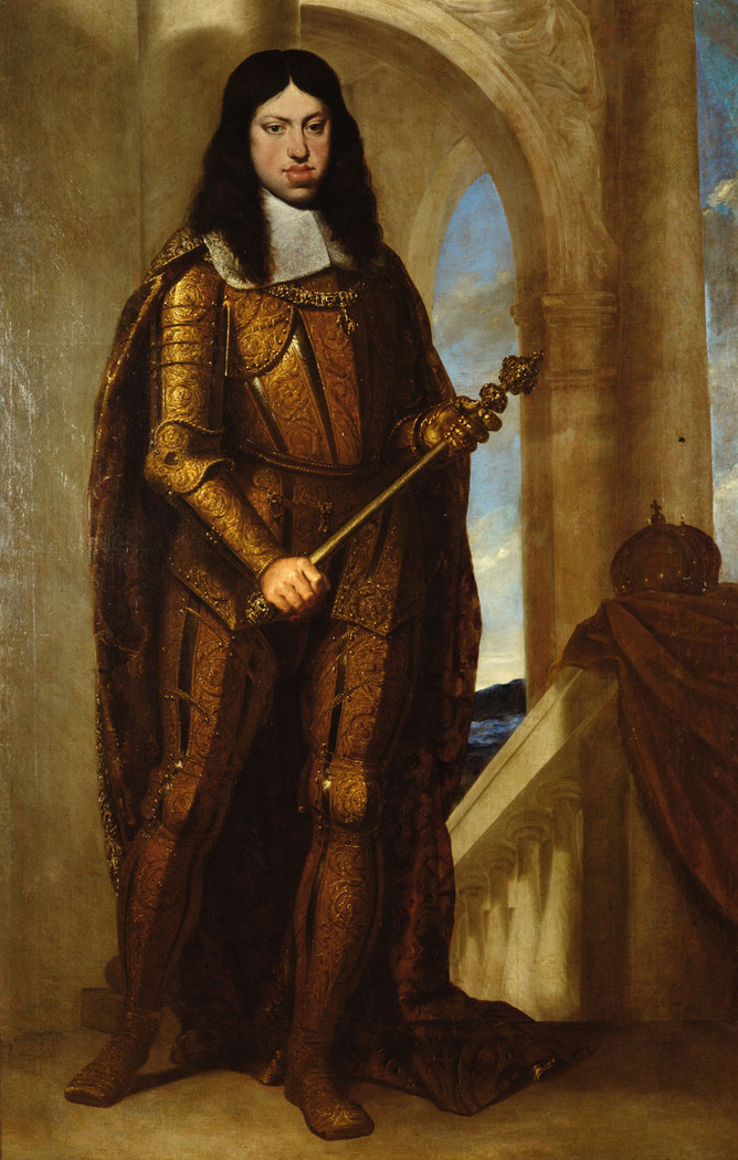 Emperor Leopold I in coronation armor