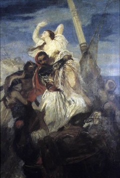 Enlèvement by Eugène Delacroix