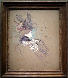 Femme de profil by Henri de Toulouse-Lautrec