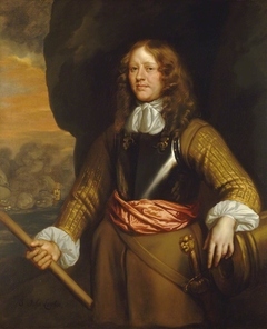 Flagmen of Lowestoft: Admiral Sir John Lawson, d. 1665 by Peter Lely