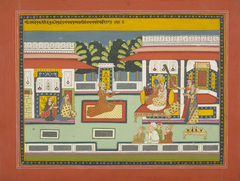 Folio from the Gita Govinda. by Indian School