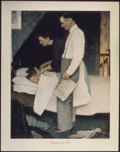 Freedom from Fear by Norman Rockwell