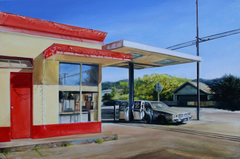 Gas Station California by Georgia Peskett