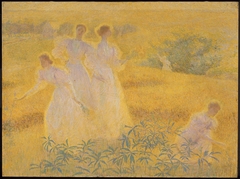 Girls in Sunlight by Philip Leslie Hale
