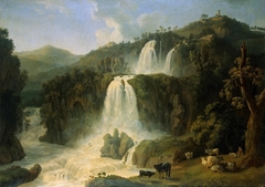 Great Cascades at Tivoli by Jacob Philipp Hackert