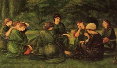 Green Summer by Edward Burne-Jones