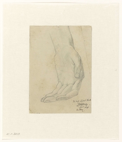 Hand van Janet Hall by Jan Toorop