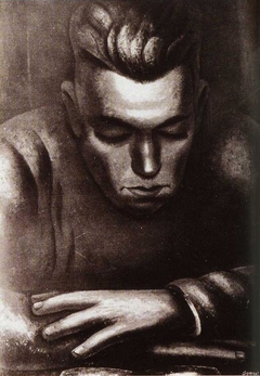 Hart Crane (1931) by David Alfaro Siqueiros