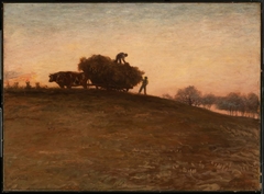 Haying by Oxen by William Morris Hunt