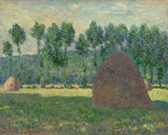 Haystack near Giverny by Claude Monet
