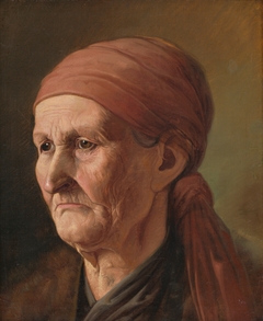 Head of an Elderly Woman