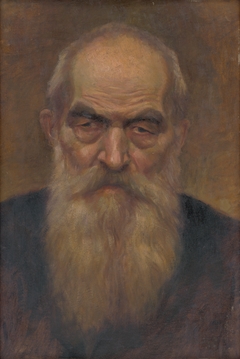 Head Study of an Old Man with a Beard by Ladislav Treskoň