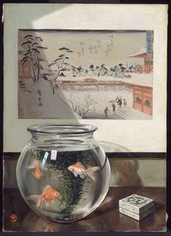 Hiroshige and the Goldfish by Kanji Nakamura