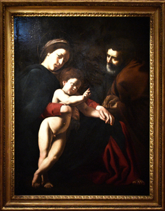 Holy Family by Battistello Caracciolo