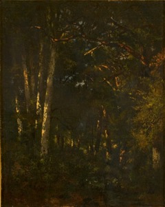 In het bos van Fontainebleau (Forêt de Fontainebleau) by Narcisse-Virgilio Diaz de la Peña